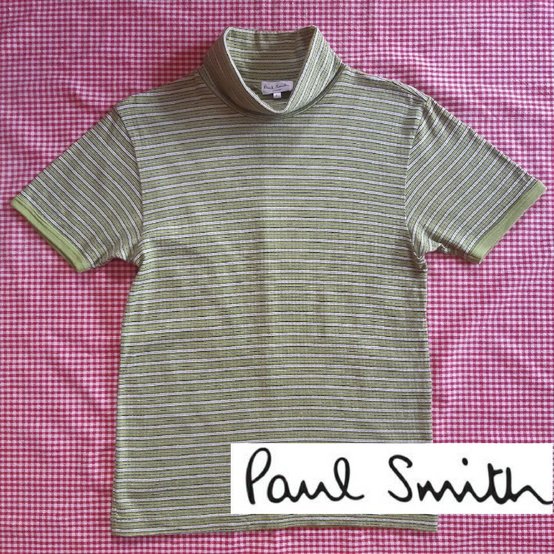 Paul Smith(ポールスミス)のPaul Smith ポールスミス メンズ カットソー 半袖 ハイネック メンズのトップス(Tシャツ/カットソー(半袖/袖なし))の商品写真