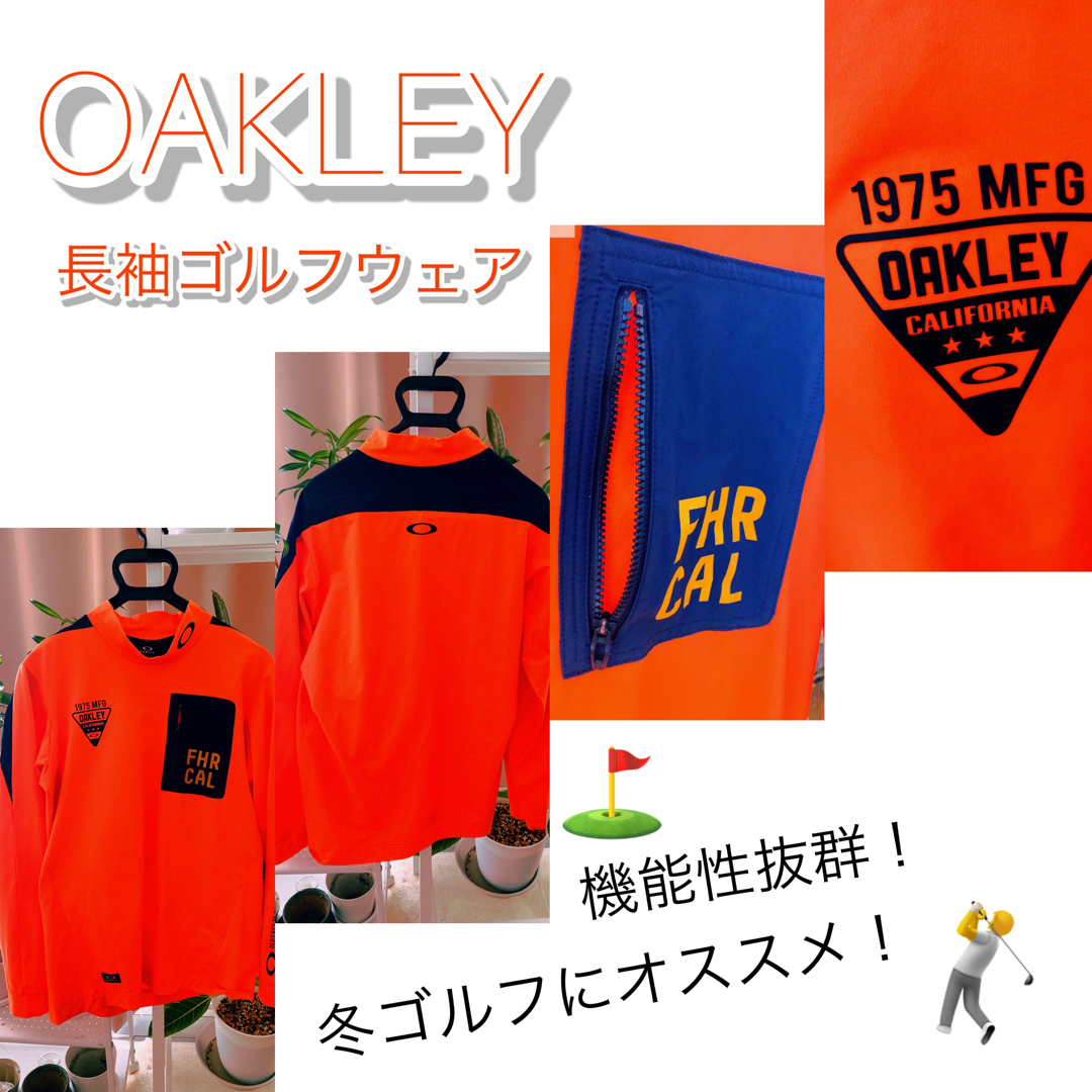 Oakley - 【OAKLEY】長袖ゴルフウェアの通販 by ヒロトキ's shop ...