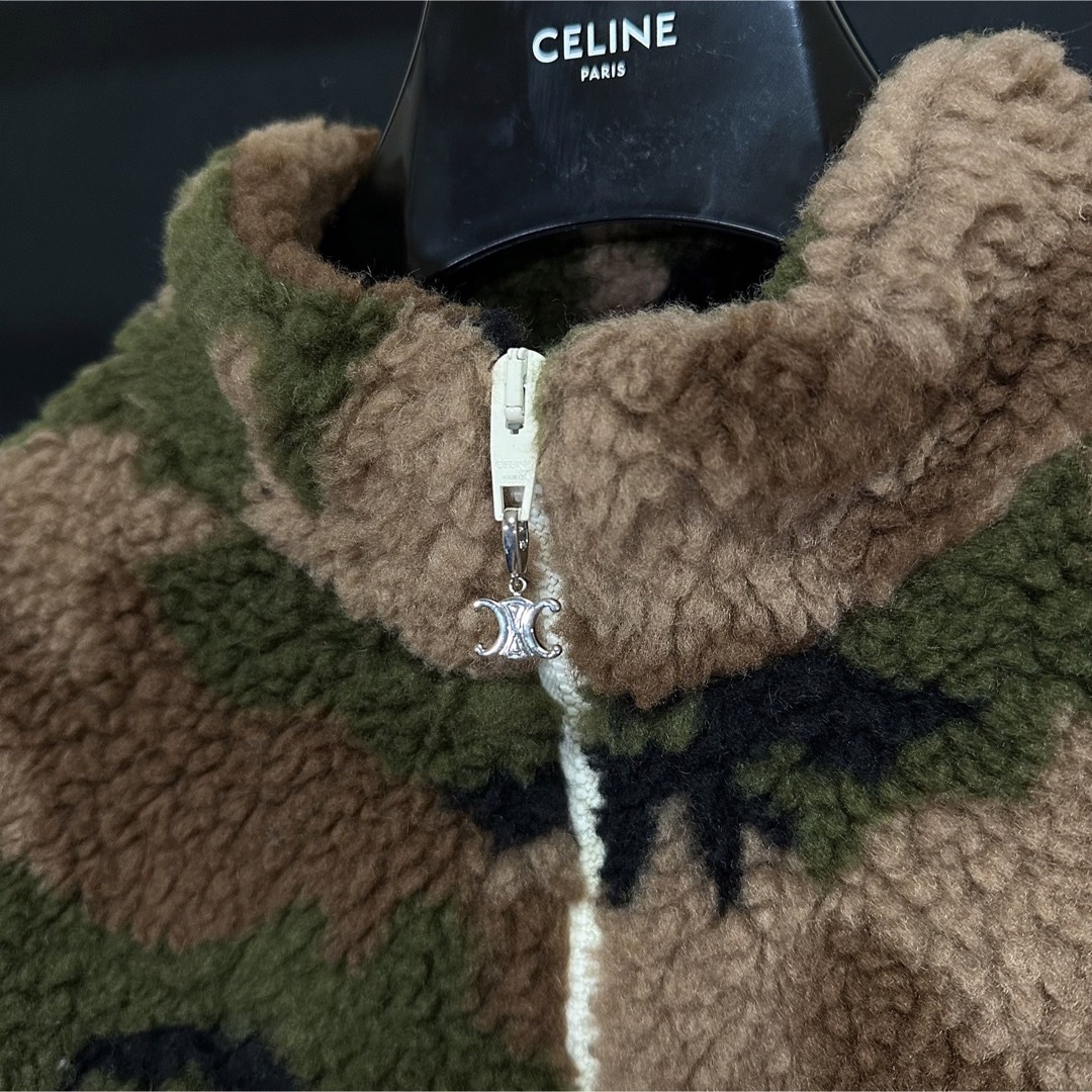 CELINE バイマテリアル スウェットシャツ / フリース マルチカラー S