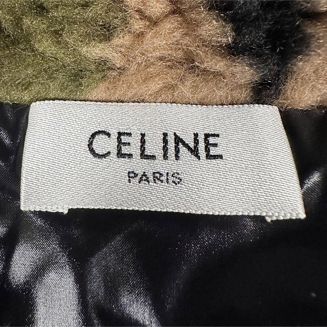 CELINE バイマテリアル スウェットシャツ / フリース マルチカラー S