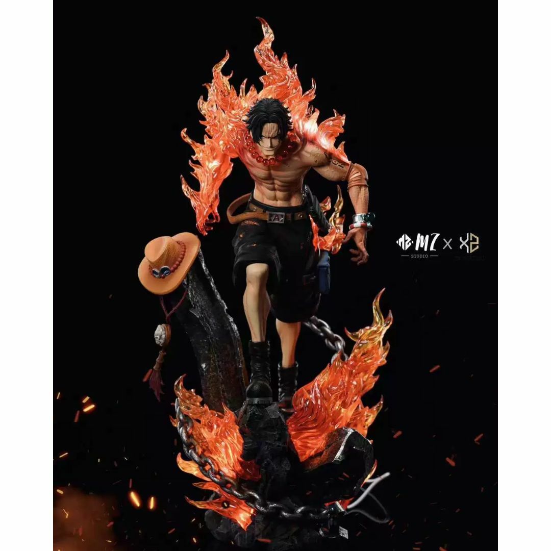 ワンピース 火拳のエース ポートガス フィギュア ガレージキット 1/6スケール | フリマアプリ ラクマ