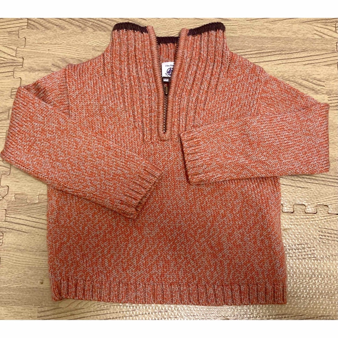 PETIT BATEAU(プチバトー)のプチバトー ニット 86cm キッズ/ベビー/マタニティのキッズ服男の子用(90cm~)(ニット)の商品写真