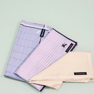 バーバリー(BURBERRY)の☆専用☆BURBERRY/バーバリー/ハンカチ/ハンカチセット/未使用保管品(ハンカチ/ポケットチーフ)