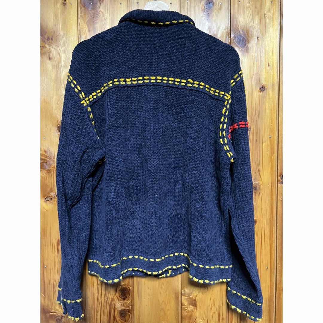 PHINGERIN   PHINGERIN PG1 KNIT ネイビーフィンガリンニット