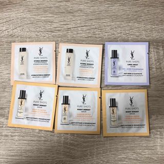 イヴサンローランボーテ(Yves Saint Laurent Beaute)のイヴ・サンローラン ピュアショット6点セット(サンプル/トライアルキット)