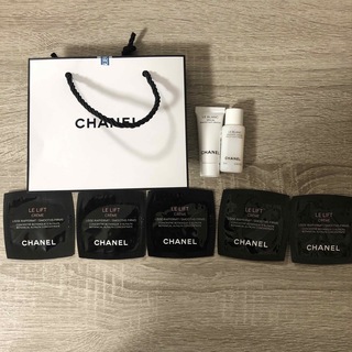 シャネル(CHANEL)のシャネルクリーム×5+美容液+化粧水セット(サンプル/トライアルキット)