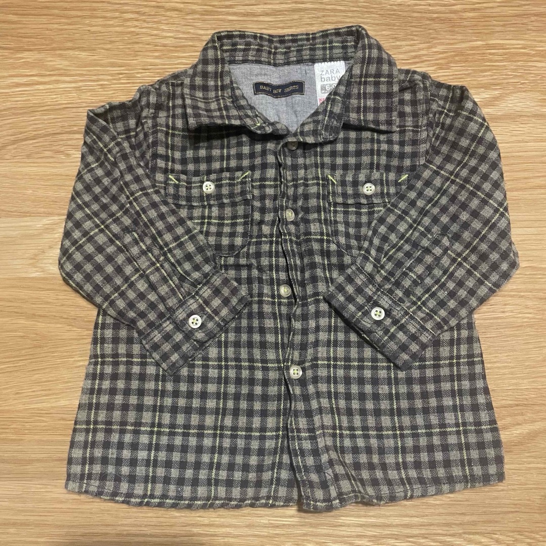 ZARA KIDS(ザラキッズ)のZARA baby 長袖シャツ 74cm キッズ/ベビー/マタニティのベビー服(~85cm)(シャツ/カットソー)の商品写真