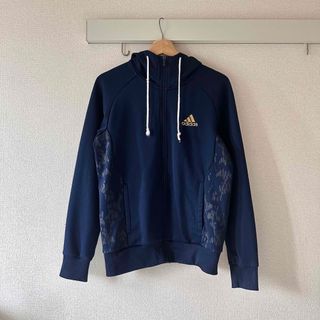 アディダス(adidas)のadidas  ジップアップパーカー(パーカー)