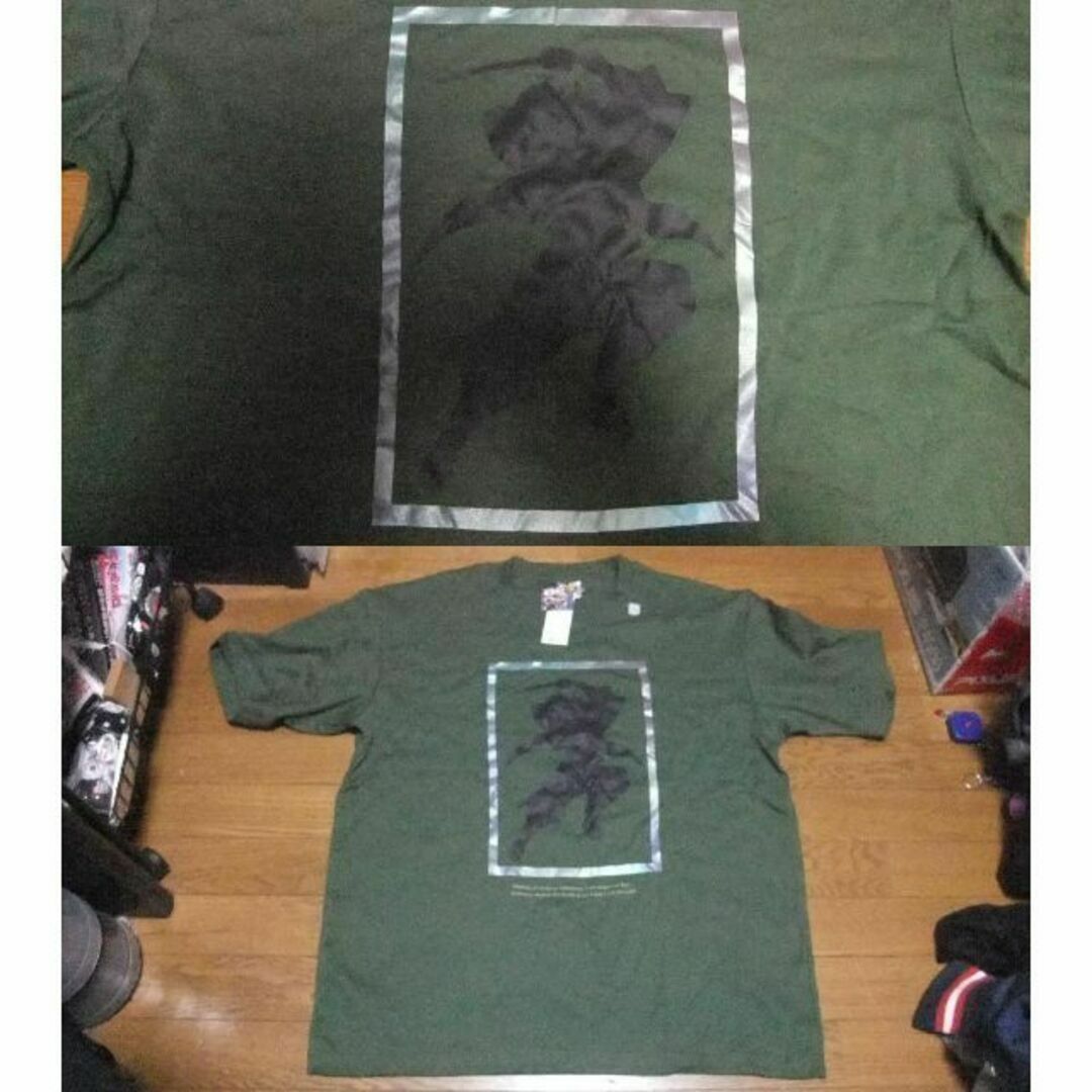 保留新品 XXL 鬼滅の刃 竈竈炭治郎 影 コラボTシャツ ジーユー gu 鬼滅