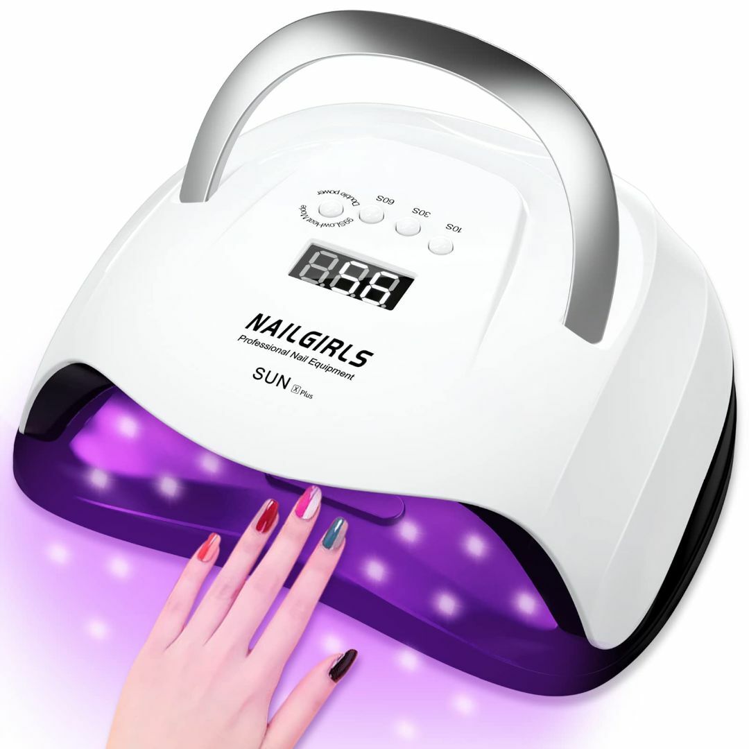 NAILGIRLS LED & UV ネイルライト 168W 42LEDs ジェ