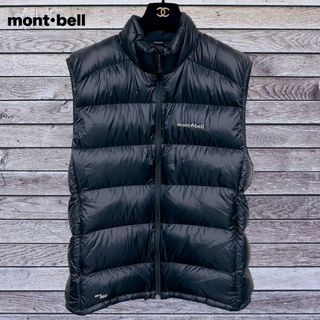 モンベル(mont bell)の【大人気】mont-bell モンベル ライトアルパインダウンベスト メンズ L(ダウンジャケット)