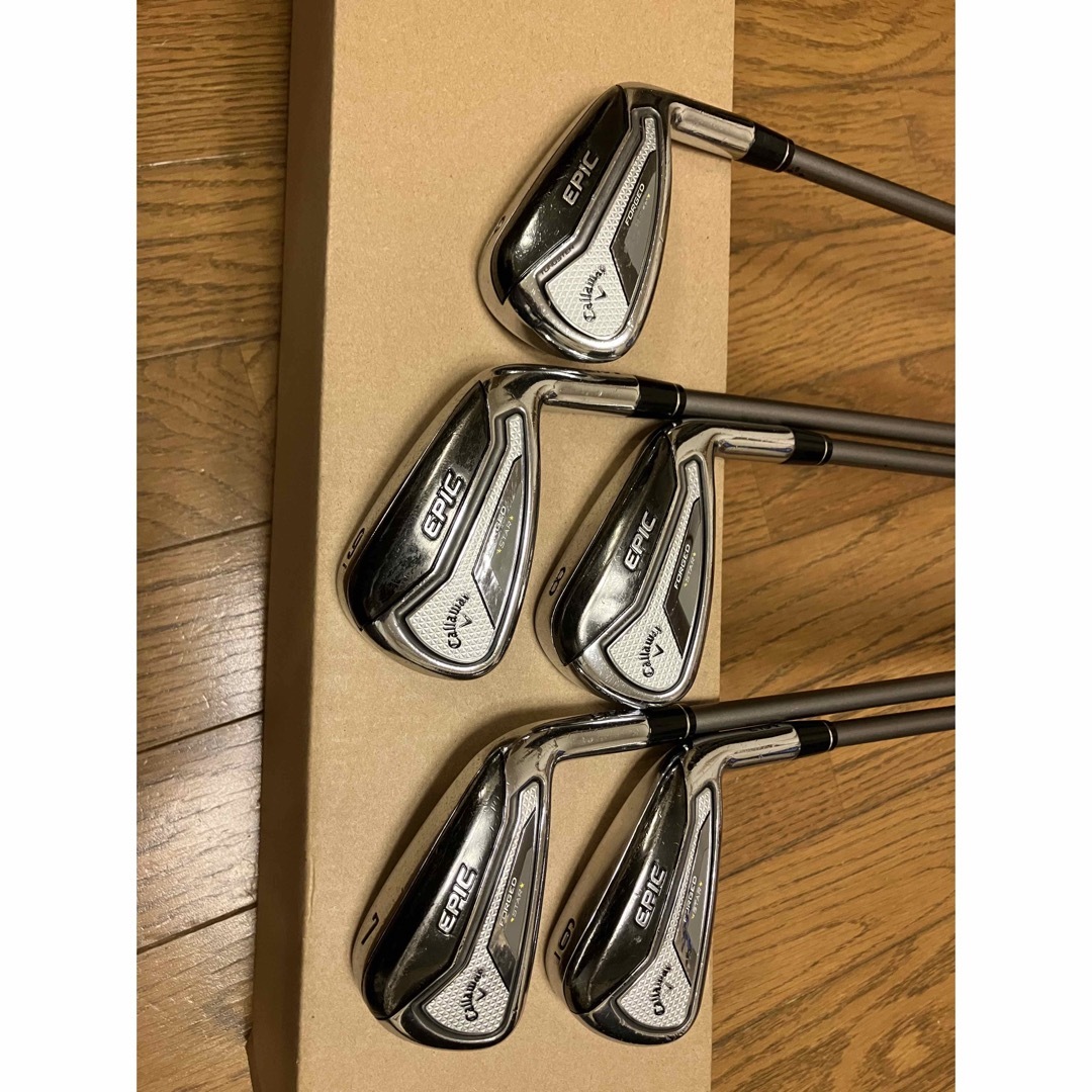 Callaway EPIC FORGED STAR IRON #6-PW 5本