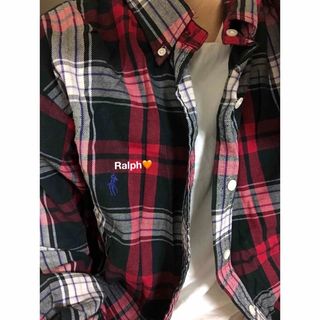 ロキエ(Lochie)のRalph checked shirt🤎(シャツ/ブラウス(長袖/七分))