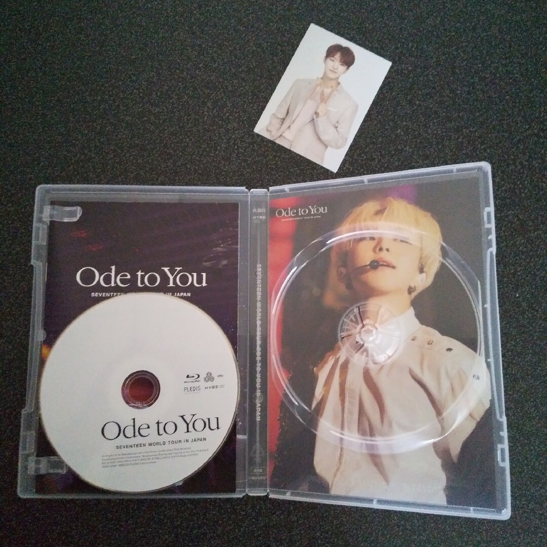 【おまけ付ホシ】SEVENTEEN Blu-ray「Ode to you」通常盤