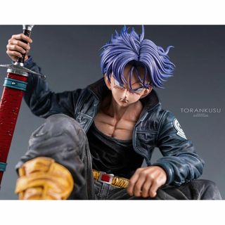 レジンスタチュードラゴンボール トランクス 武士 ガレージキット フィギュア 塗装済み完成品