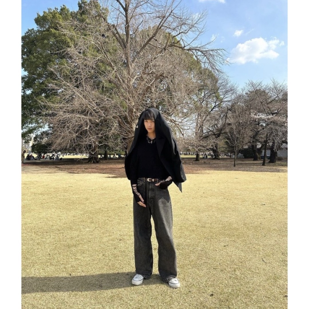 Acne Studios - Acne studios 1989 32/32 grime black 深水光太 Acne Studios - Acne studios 1989 32/32 grime black 深水光太