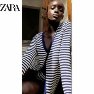 ザラ(ZARA)のZara ロングカーディガン(カーディガン)