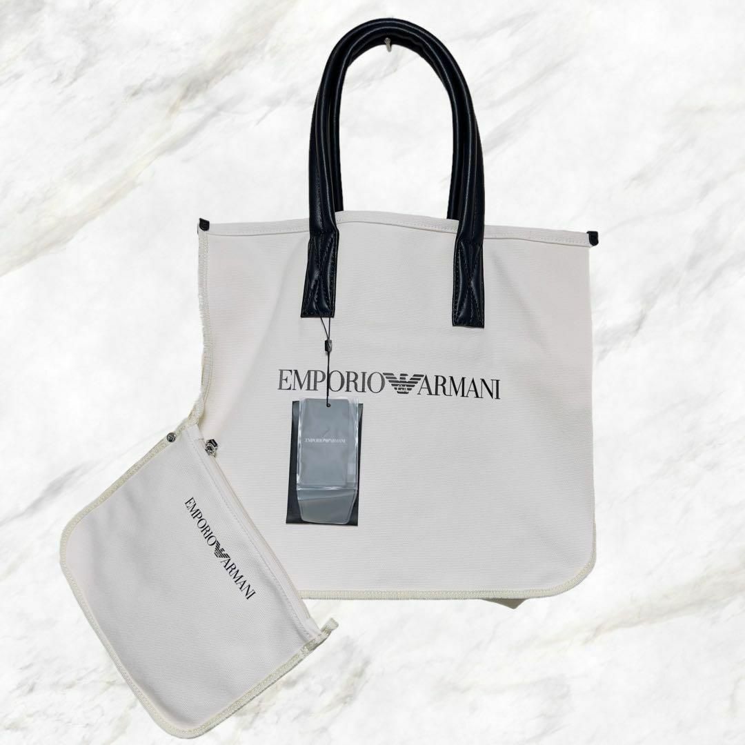 【新品】EMPORIO ARMANI エンポリオアルマーニ トートバッグ レザー