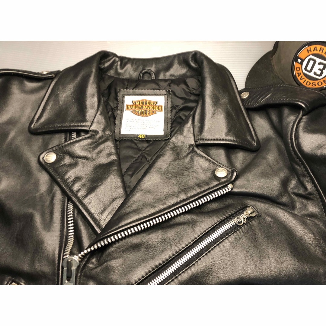 Harley Davidson - 【ザ・ハーレー乗りWの革ジャン】ハーレー Harley Davidson - 【ザ・ハーレー乗りWの革ジャン】ハーレー
