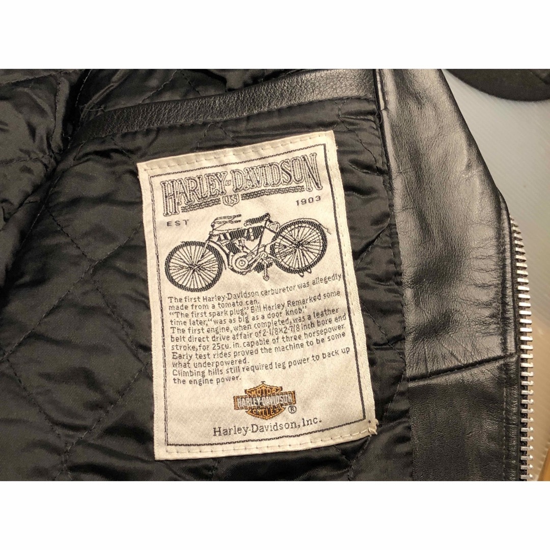 Harley Davidson - 【ザ・ハーレー乗りWの革ジャン】ハーレー Harley Davidson - 【ザ・ハーレー乗りWの革ジャン】ハーレー