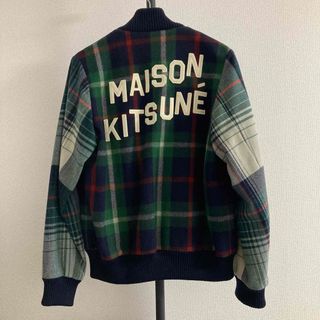 maison kitsune キツネ スタジャン ブルゾン 水原希子