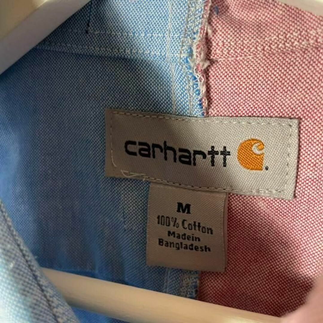 carhartt(カーハート)の希少❗️【アメリカ古着】カーハートオックスフォードシャツビッグシルエットBD メンズのトップス(シャツ)の商品写真