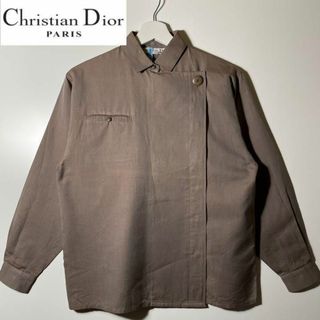 クリスチャンディオール(Christian Dior)の美品！希少！【Dior❗️】コックシャツ　レトロ　古着女子　唯一無二(シャツ/ブラウス(長袖/七分))