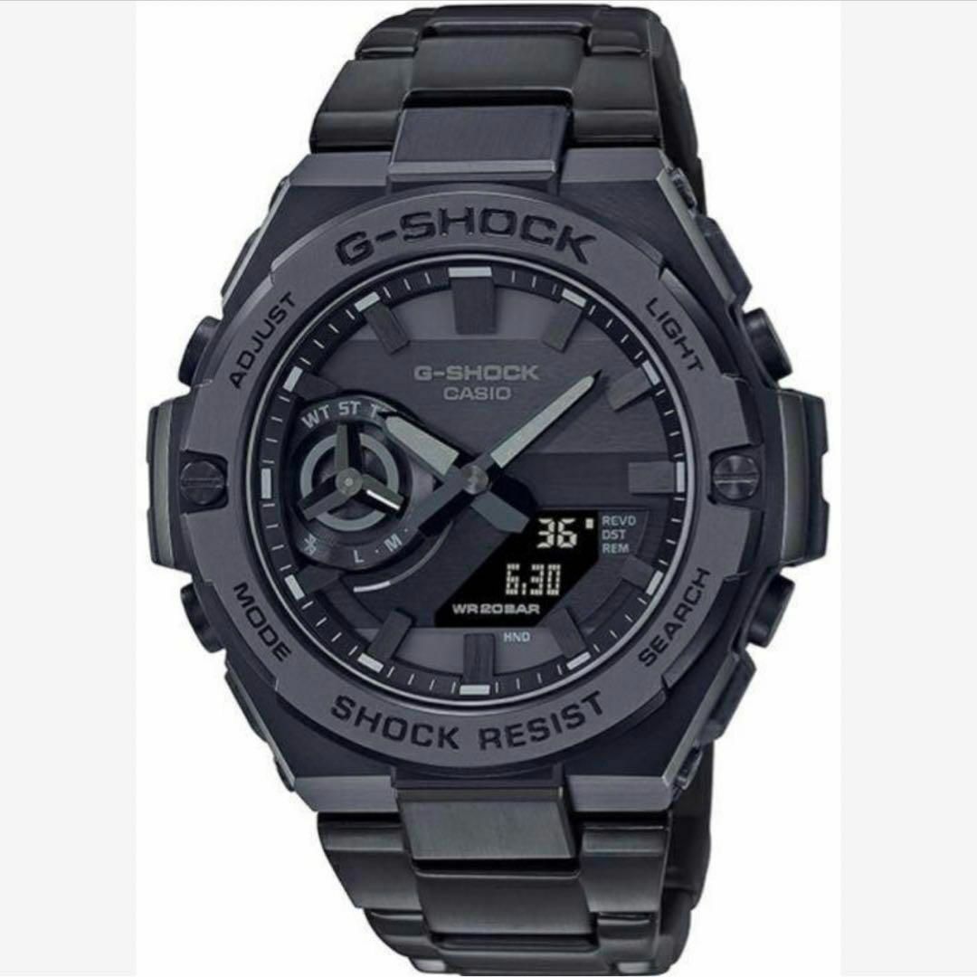 G-SHOCK(ジーショック)の【新品】CASIO カシオ G-SHOCK GST-B500BD-1AJF 黒 メンズの時計(腕時計(アナログ))の商品写真