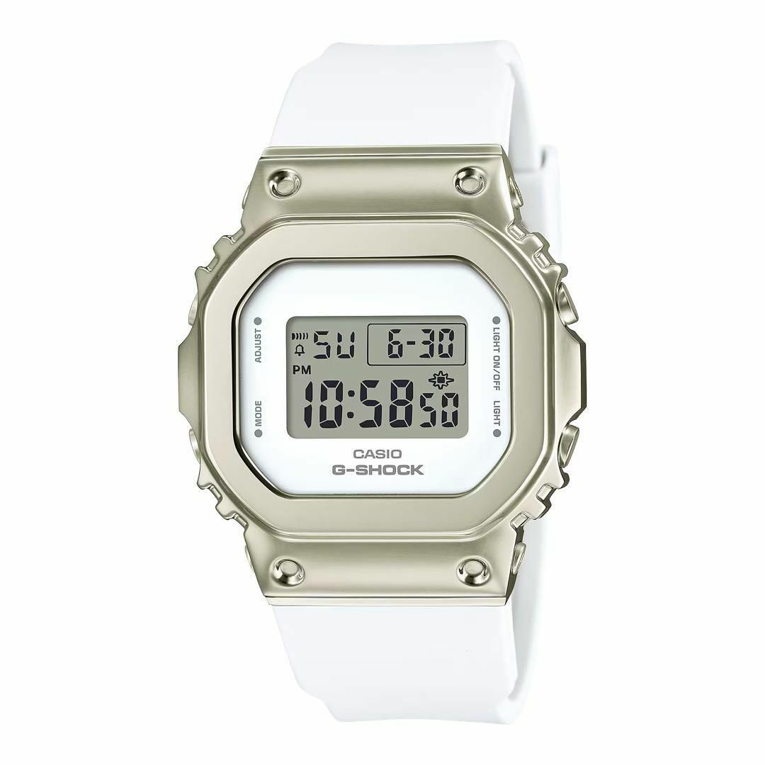G-SHOCK(ジーショック)の【新品】G-SHOCK カシオ GM-S5600G-7JF ゴールドホワイト メンズの時計(腕時計(デジタル))の商品写真
