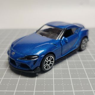 スープラ(SUPRA)の1225 マジョレット トヨタ GRスープラ 青メタ(ミニカー)