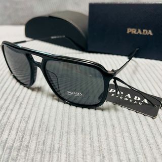 プラダ(PRADA)の【新品】PRADA プラダ ブラックサングラス 0PR-06VS-1AB1A1(サングラス/メガネ)