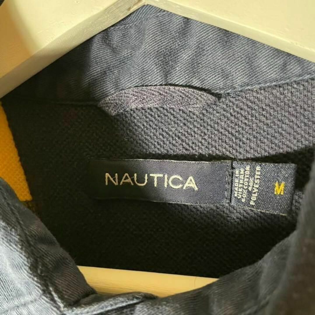 NAUTICA(ノーティカ)の美品！【アメリカ直輸入❗️】ノーティカ　NAUTICA　ラグビー　ビッグロゴ メンズのトップス(ポロシャツ)の商品写真