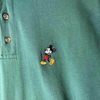 【アメリカ直輸入❗️】80sアメリカ企画　ディズニー　刺繍ロゴ　ミッキーマウス