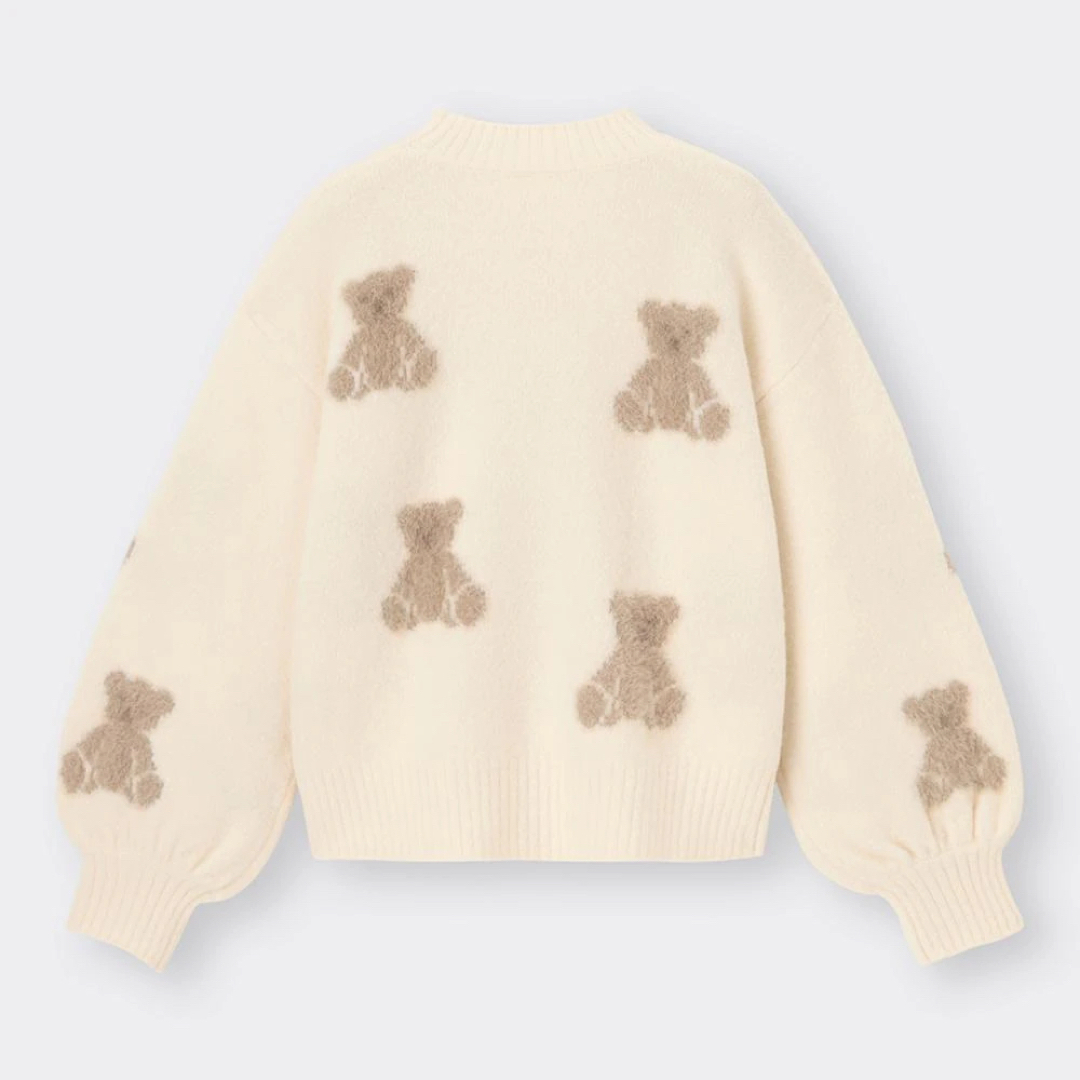 全国一律送料無料 ベアプリントスウェット 新品 110 韓国子供服