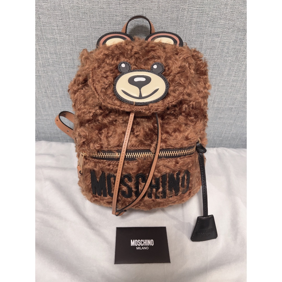 新品未使用 MOSCHINO テディベアバックパック ハンドバッグ