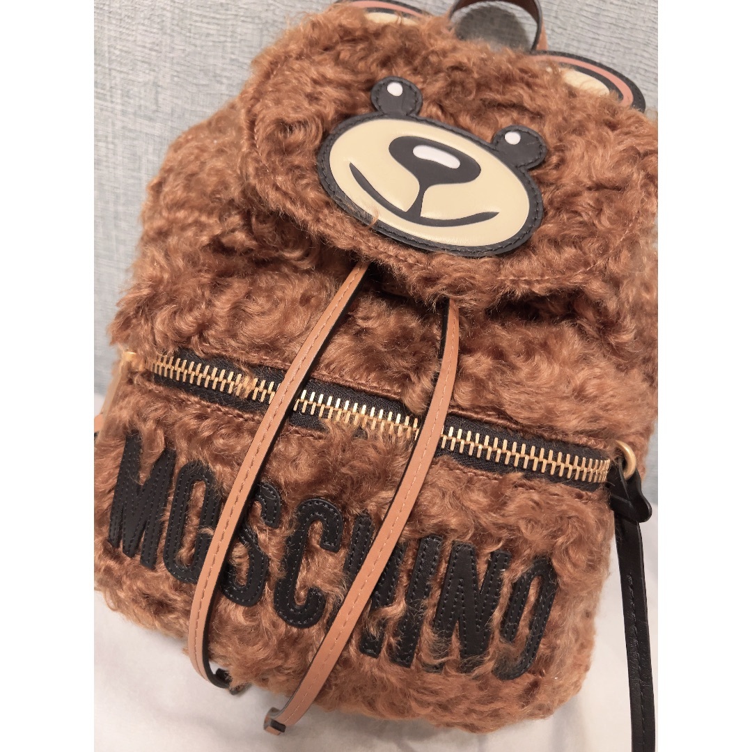 新品未使用 MOSCHINO テディベアバックパック ハンドバッグ