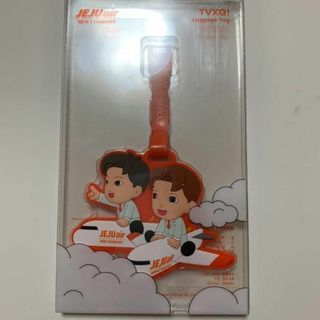 トウホウシンキ(東方神起)の★東方神起 チェジュ航空 ラゲージタグ(アイドルグッズ)