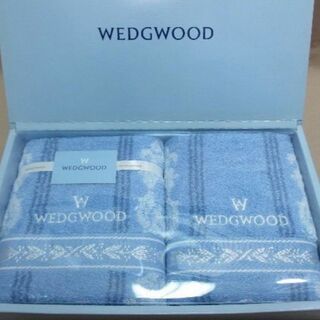 ウェッジウッド(WEDGWOOD)のWEDGWOOD ウェッジウッド　ブルー　フェイスタオル　２P(タオル/バス用品)