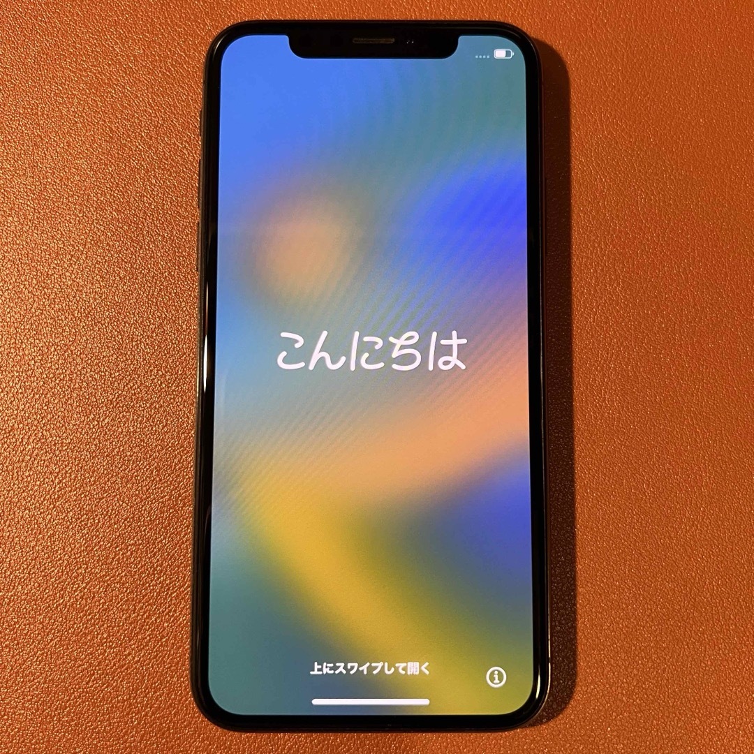 IPhoneXスペースグレイ64GB + Root Co.ケース