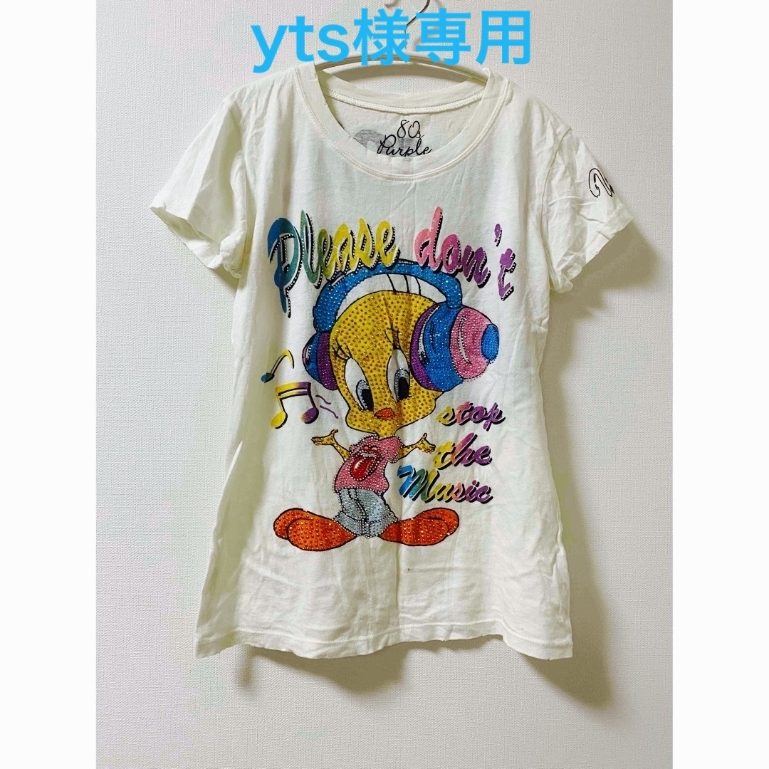 キャラクター　トゥイーティー　Tシャツ　 レディースのトップス(Tシャツ(半袖/袖なし))の商品写真