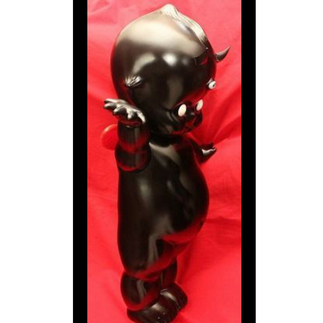 特大５５㎝　黒いキューピー人形　ドロヘドロ　ハロウィン　フィギュア　オブジェ