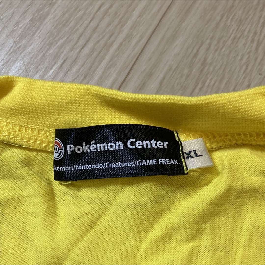 ポケモン(ポケモン)のピカチュウTシャツ XL メンズのトップス(Tシャツ/カットソー(半袖/袖なし))の商品写真