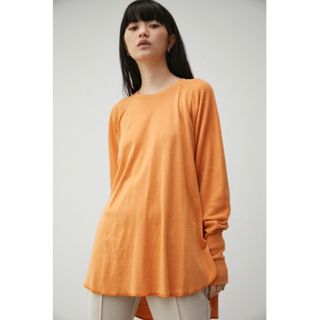 アズールバイマウジー(AZUL by moussy)のazul by moussy ワッフルドッキングロングスリーブTシャツ(シャツ/ブラウス(長袖/七分))