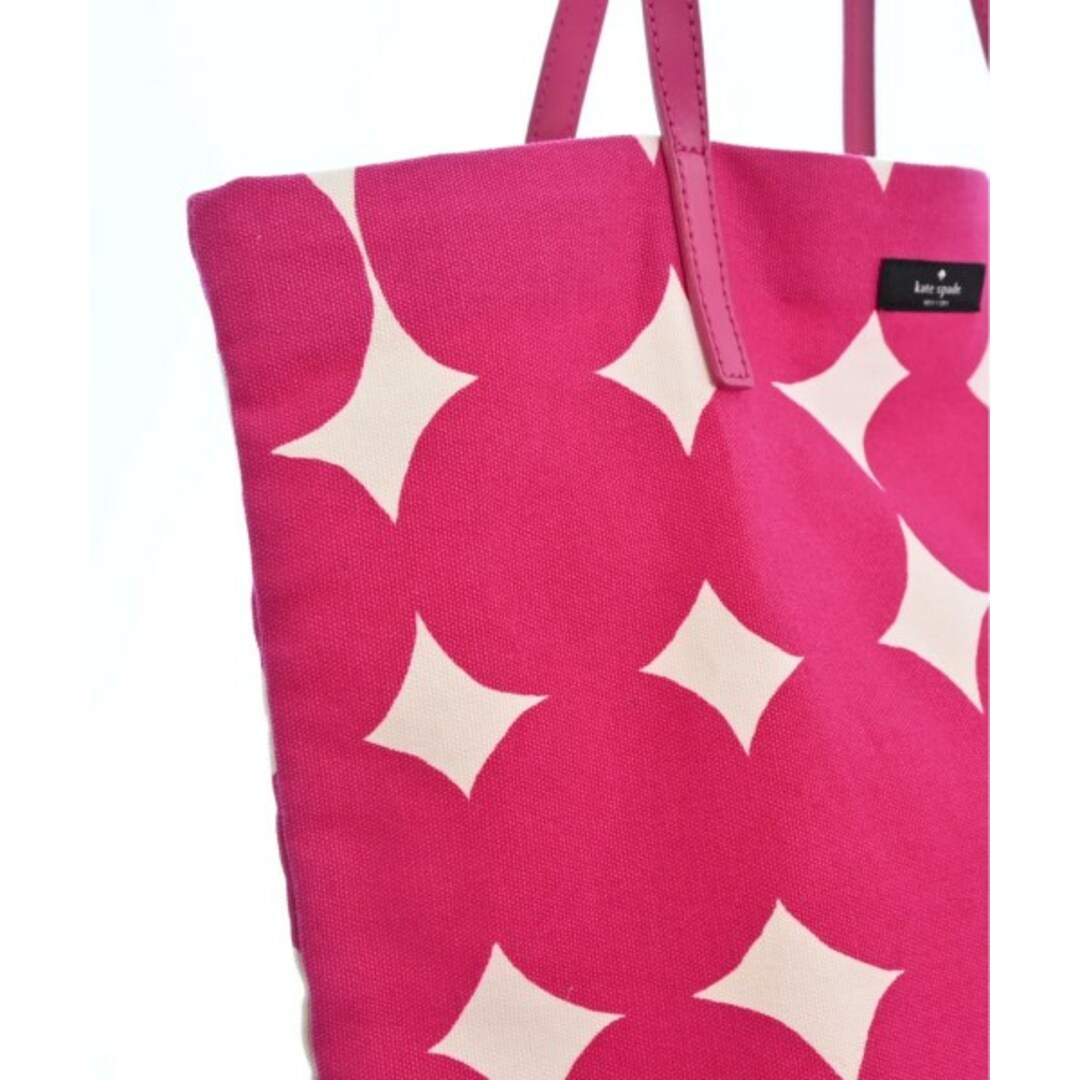 kate spade new york バッグ(その他) - 紫系xベージュ系 【古着】【中古】