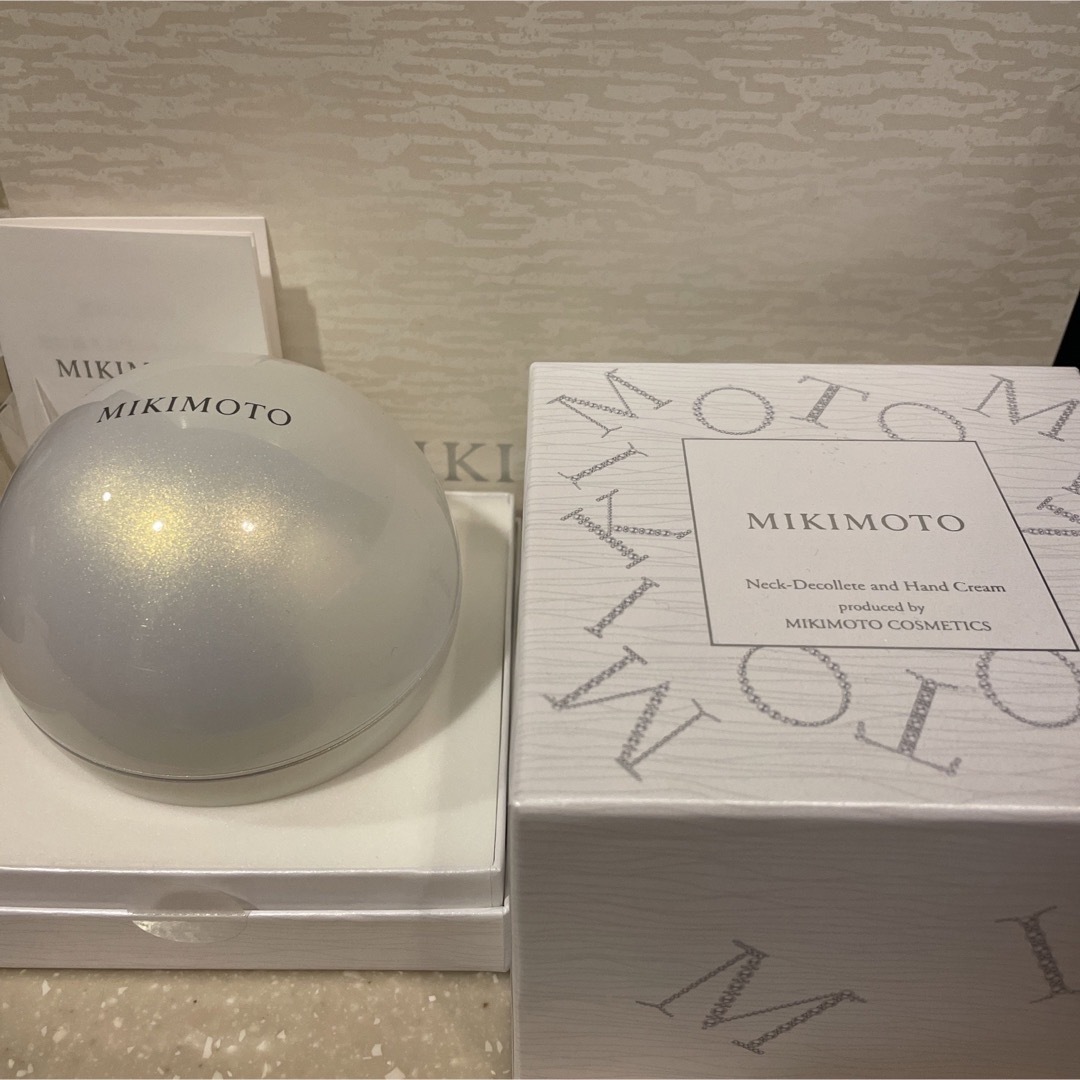 MIKIMOTO ミキモト　ネック　デコルテ　ハンド　クリーム