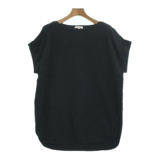 プラステ(PLST)のPLST プラステ Tシャツ・カットソー M 黒 【古着】【中古】(カットソー(半袖/袖なし))