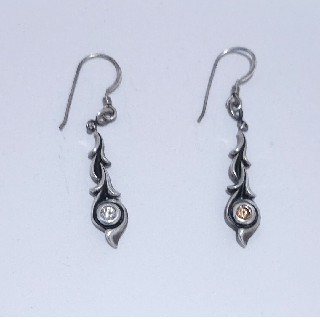 knメンズAQUASilver Silver アクアシルバー ピアス メンズ フックピアス