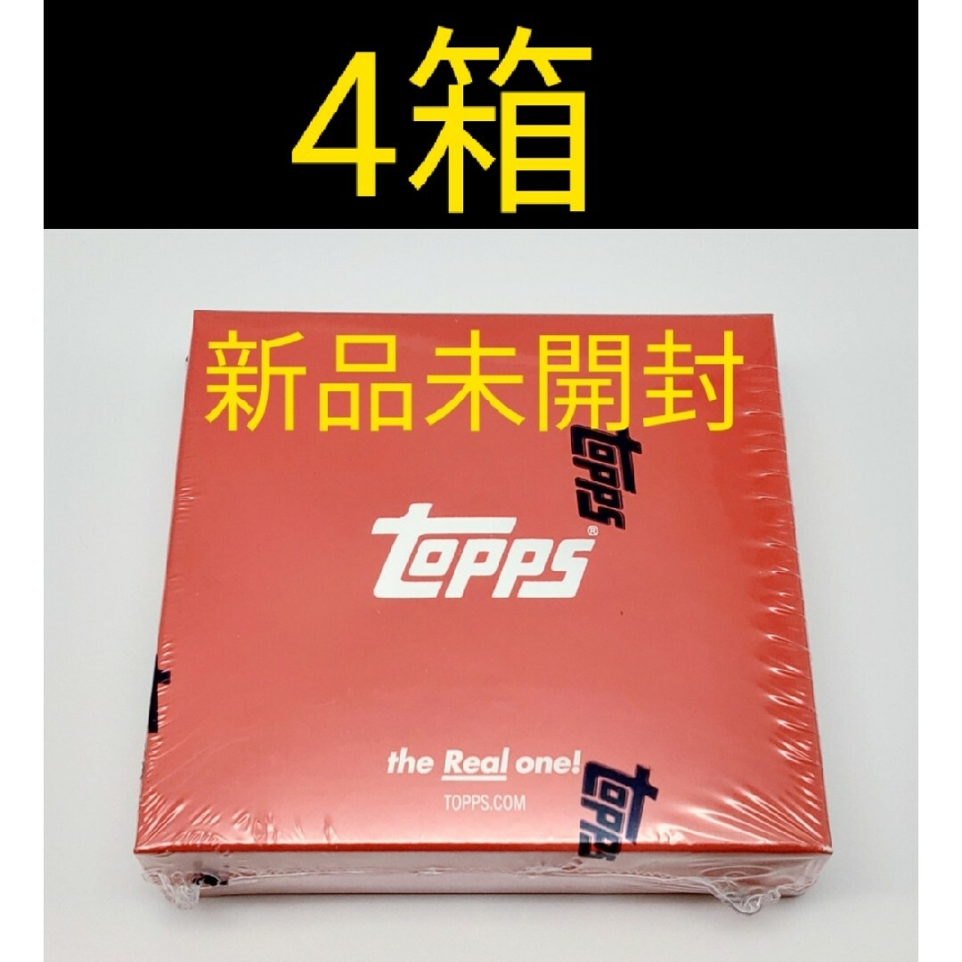 新品未開封 2023 topps WBC 侍ジャパン BOX 4個 | フリマアプリ ラクマ