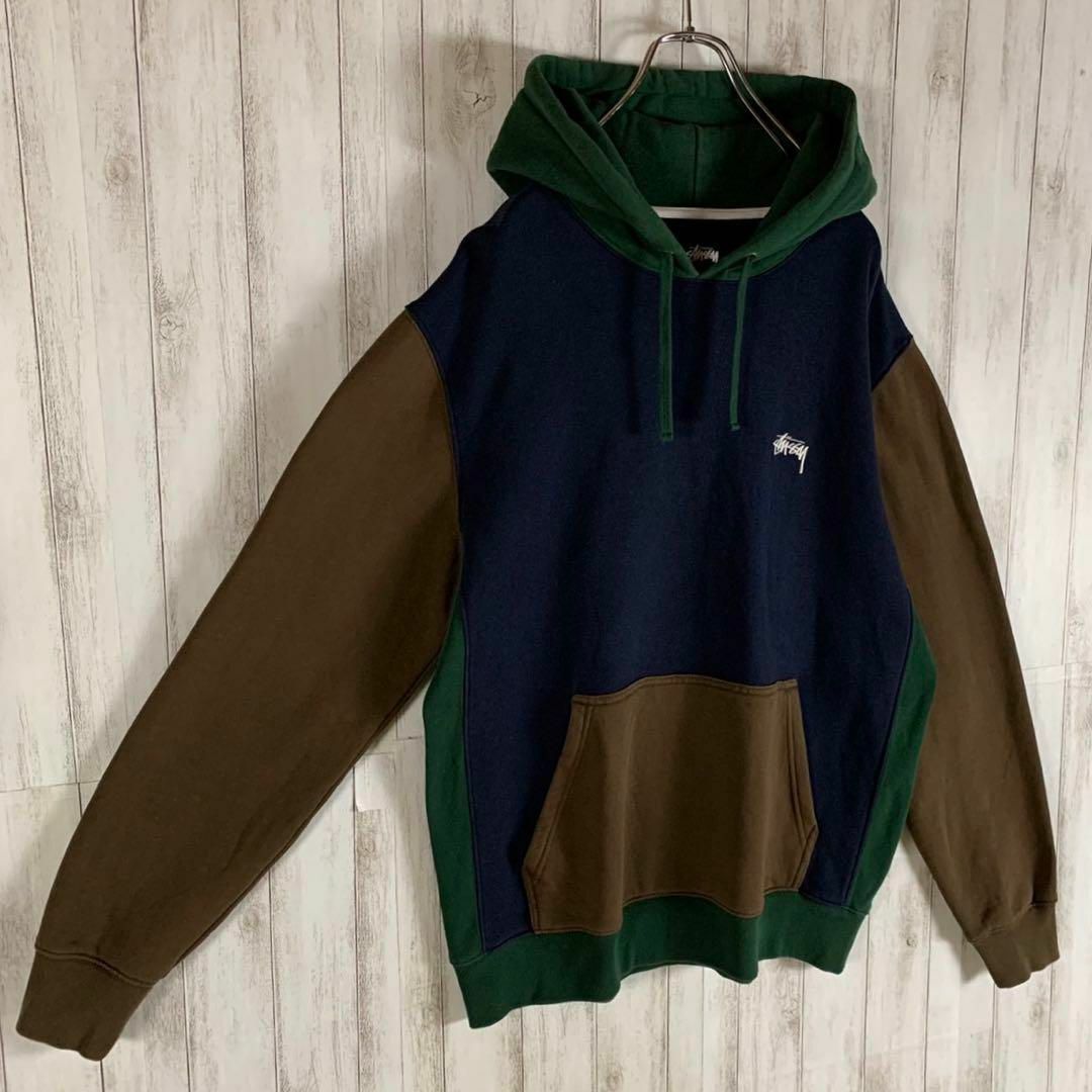 stussy ストゥーシー deluxeマウンテンパーカー マルチカラー
