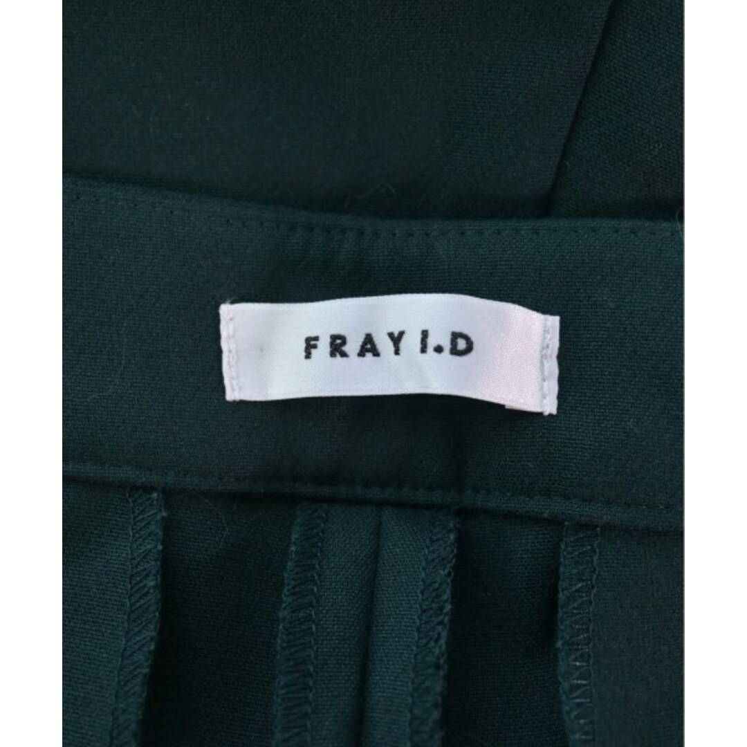 FRAY I.D(フレイアイディー)のFRAY I.D フレイアイディー パンツ（その他） 0(S位) 緑 【古着】【中古】 レディースのパンツ(その他)の商品写真